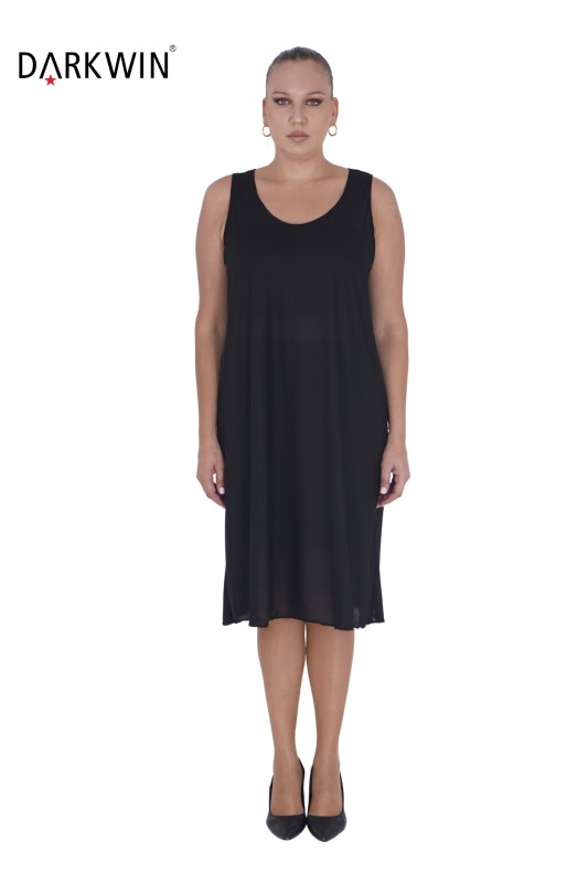 216222 DARKWIN ELBİSE SIYAH - Darkwin (1)