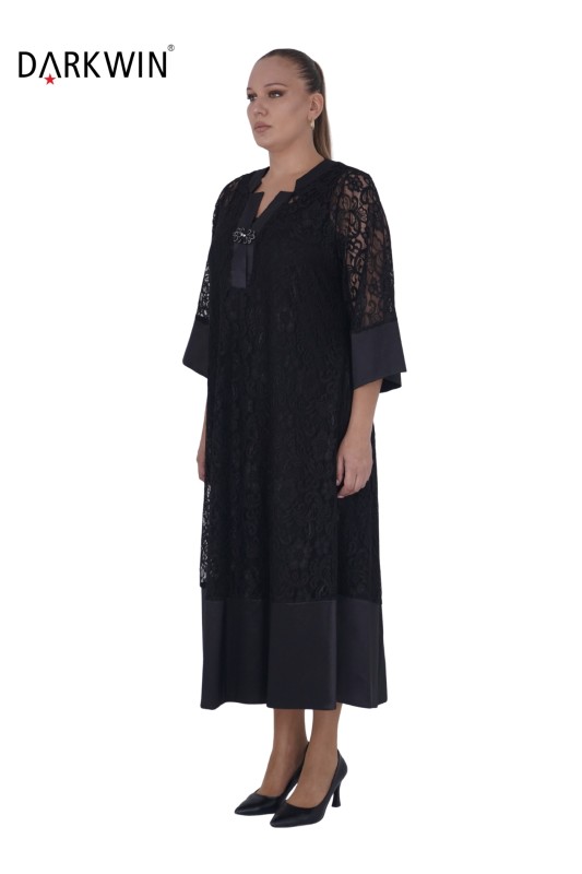 216222 DARKWIN ELBİSE SIYAH - 3