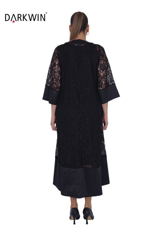 216222 DARKWIN ELBİSE SIYAH - 4