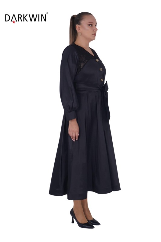 216223 DARKWIN ELBİSE SIYAH - Darkwin (1)