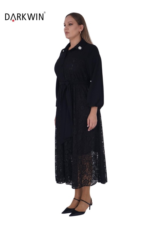 216229 DARKWIN ELBİSE SIYAH - Darkwin (1)