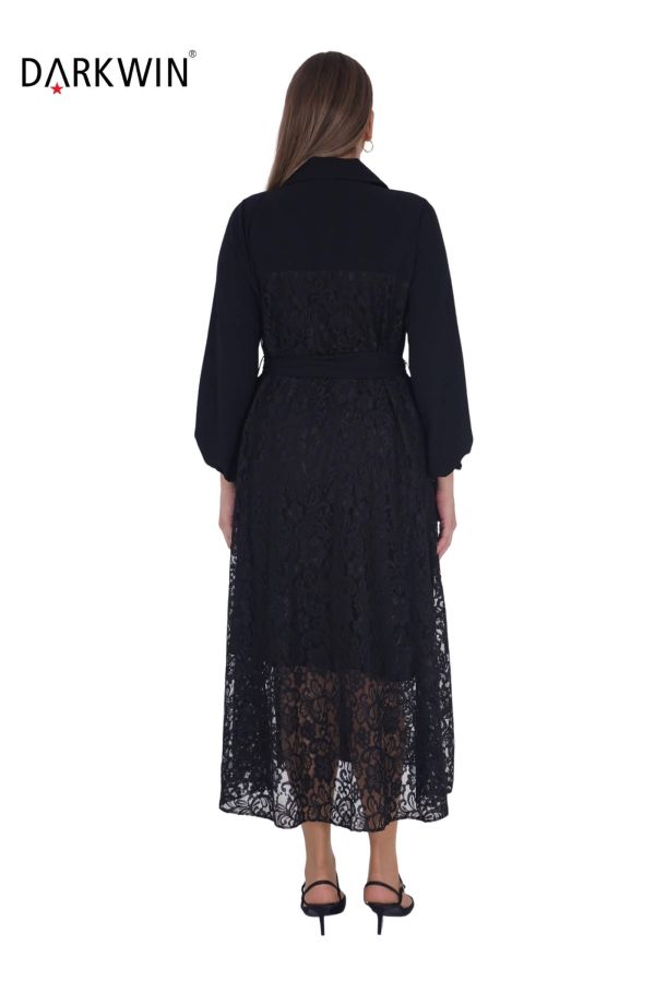 216229 DARKWIN ELBİSE SIYAH - 3