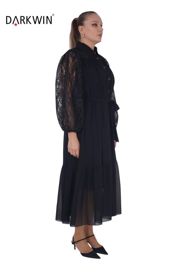 216230 DARKWIN ELBİSE SIYAH - 2