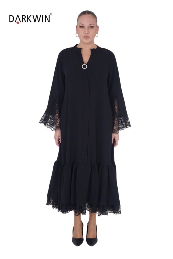 216231 DARKWIN ELBİSE SIYAH - 1