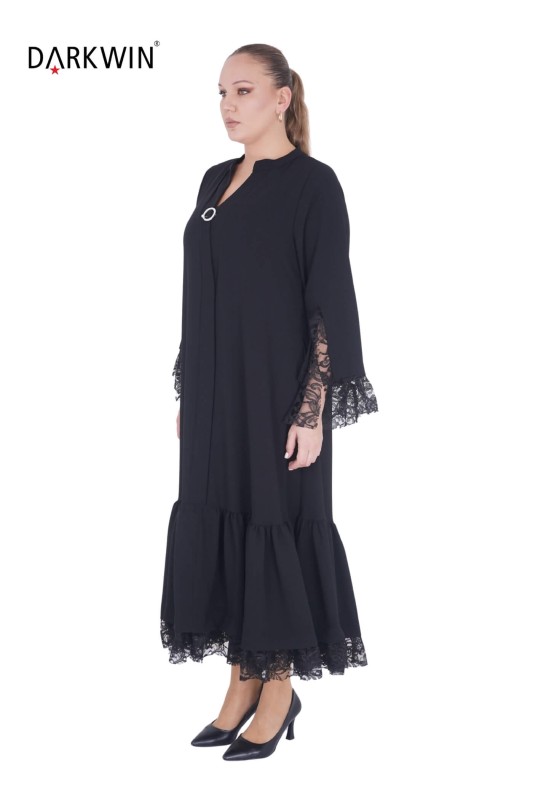 216231 DARKWIN ELBİSE SIYAH - Darkwin (1)