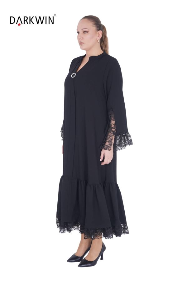 216231 DARKWIN ELBİSE SIYAH - 2