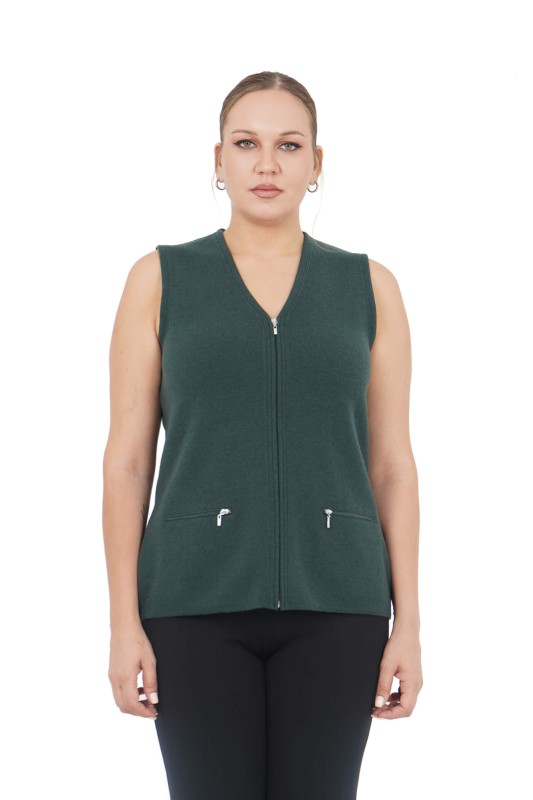 DESEN - 22003 DESEN YELEK YESIL DESEN - 22003 DESEN YELEK YESIL