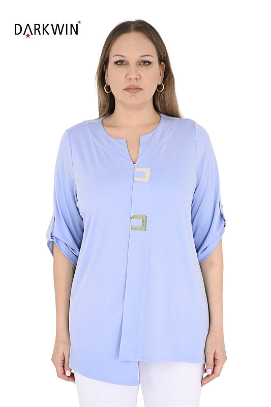 2401-3 M.LONGA BLUZ MAVI - MAYA LONGA