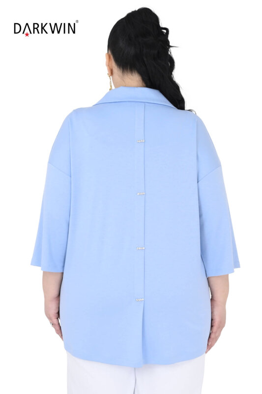 2402-3 M.LONGA BLUZ MAVI - 6