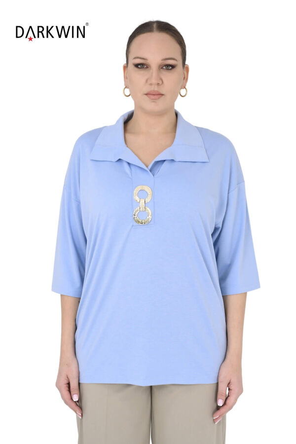 2403-3 M.LONGA BLUZ MAVI - 1