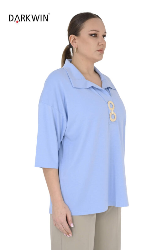 2403-3 M.LONGA BLUZ MAVI - MAYA LONGA (1)