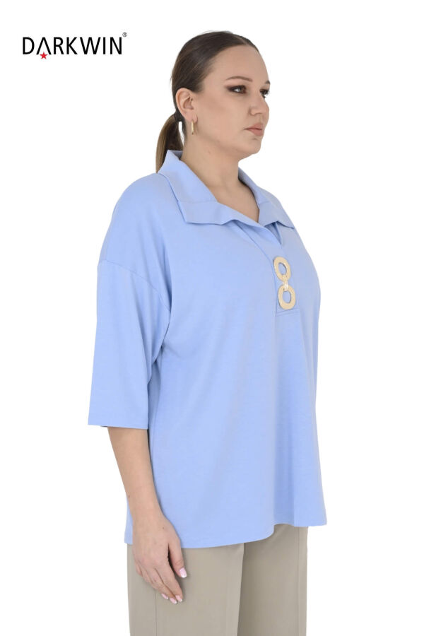 2403-3 M.LONGA BLUZ MAVI - 2