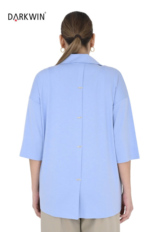 2403-3 M.LONGA BLUZ MAVI - 3