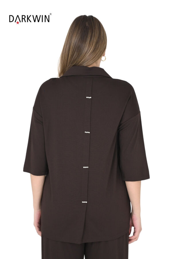 2403-7 M.LONGA BLUZ KAHVE - 3