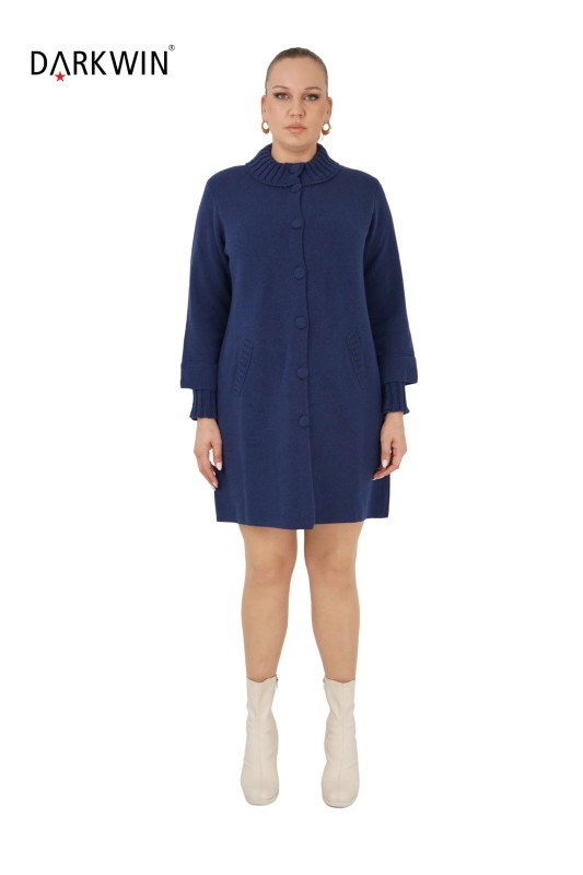 24045 DESEN CEKET INDIGO