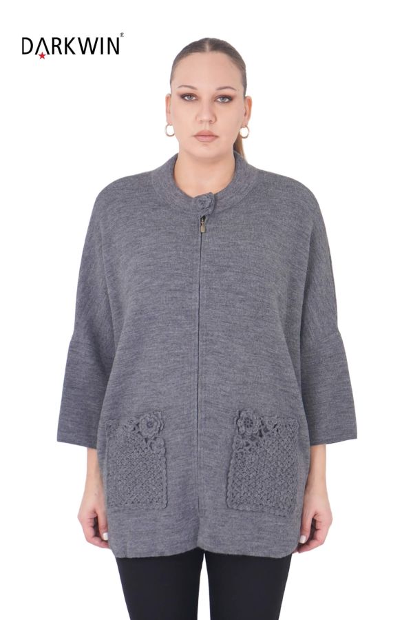 24059 DESEN CEKET GRI-MELANJ - 1