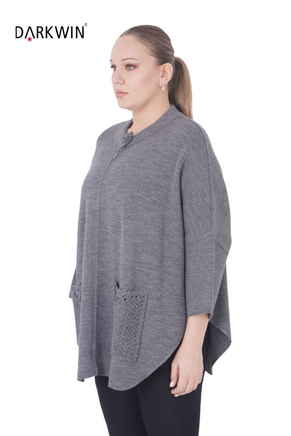 24059 DESEN CEKET GRI-MELANJ - 2