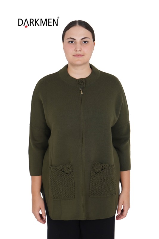 24059 DESEN CEKET HAKI - DESEN