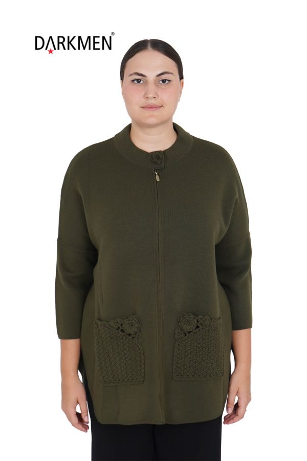 24059 DESEN CEKET HAKI - 1