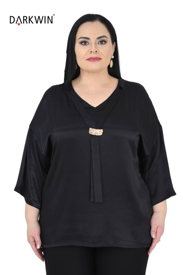 2406 M.LONGA BLUZ SIYAH - 1