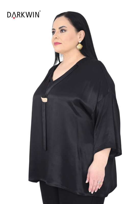 2406 M.LONGA BLUZ SIYAH - 2