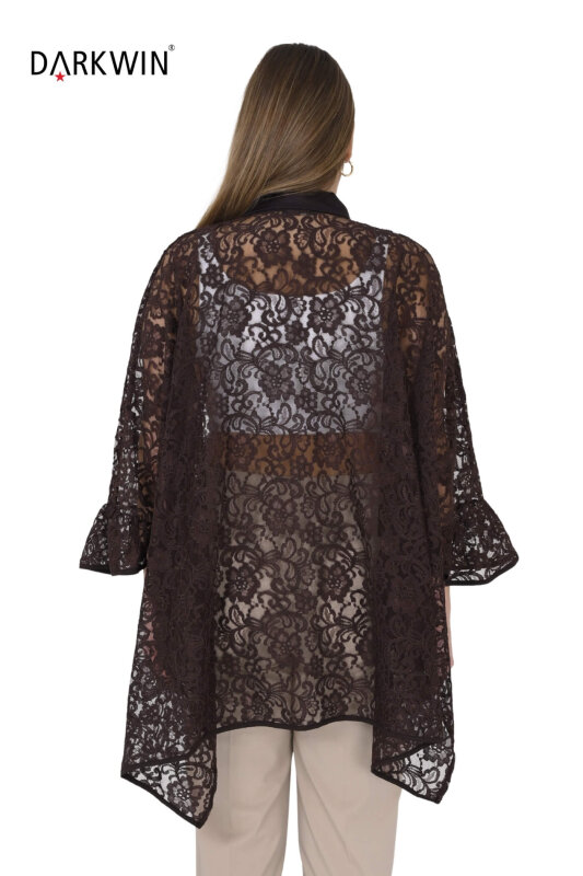 2408-7 M.LONGA GÖMLEK KAHVE - 3