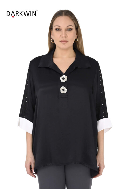 2409 M.LONGA BLUZ SIYAH - 1