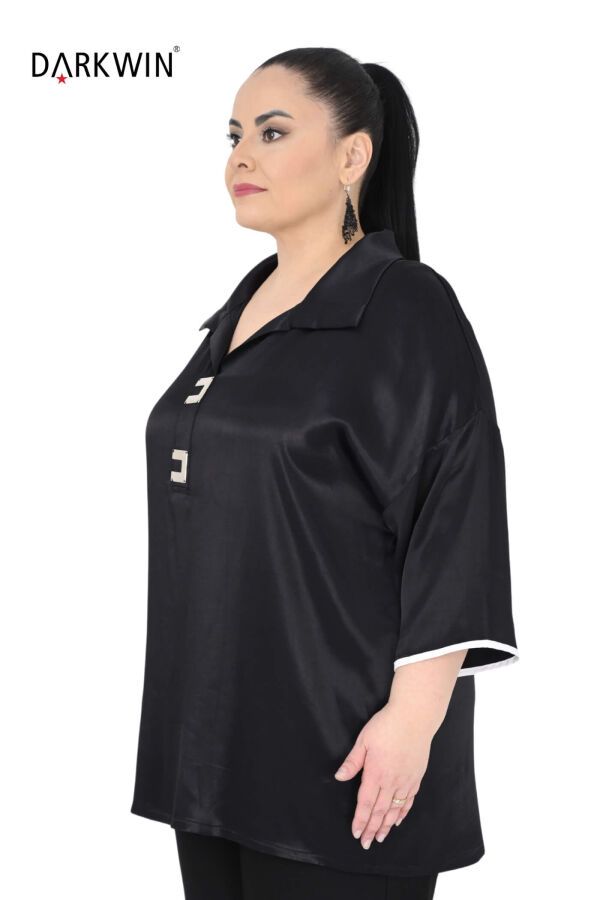 2410 M.LONGA BLUZ SIYAH - 2