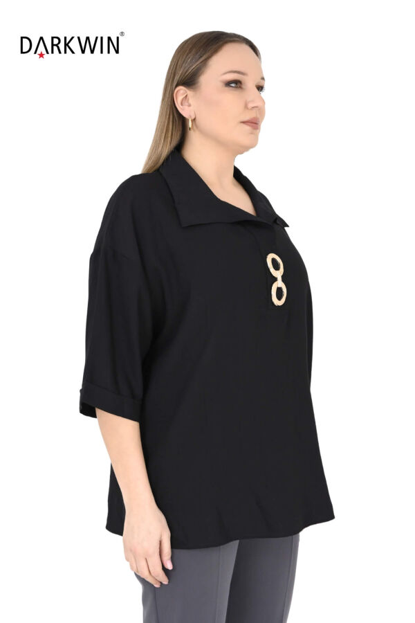 2412 M.LONGA BLUZ SIYAH - 2