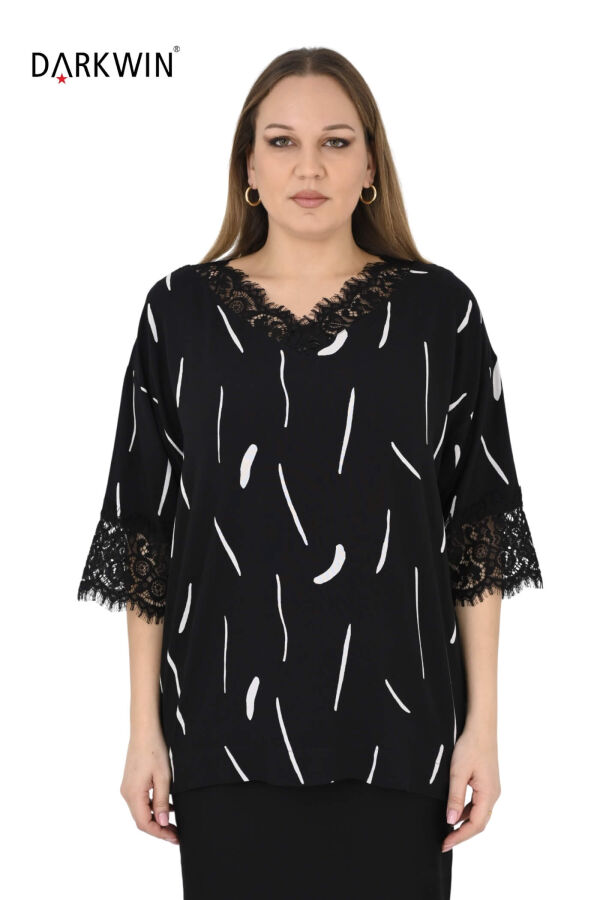 2415 M.LONGA BLUZ SIYAH - 1