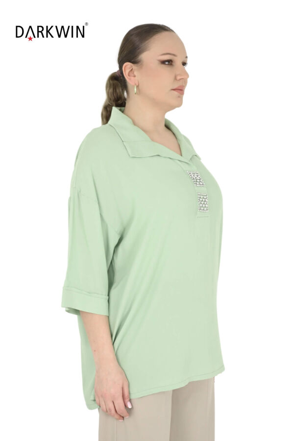2418-4 M.LONGA BLUZ YESIL - 2