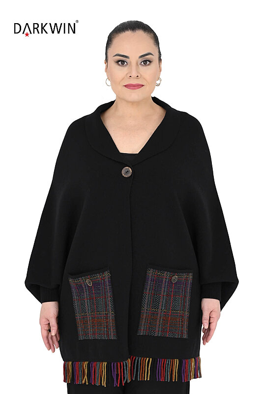 26009 DESEN CEKET SIYAH - DESEN