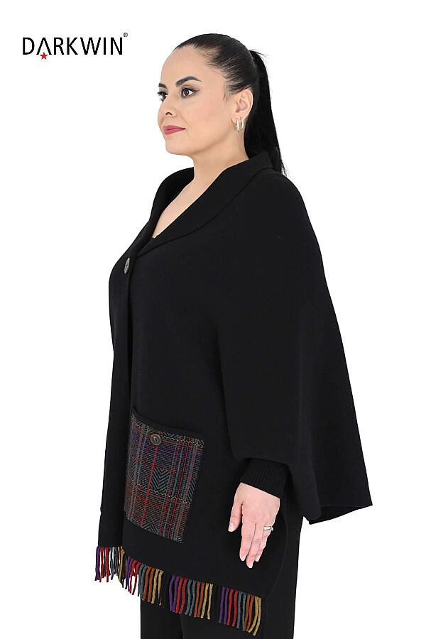 26009 DESEN CEKET SIYAH - 2