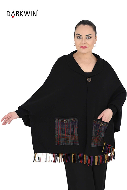 26009 DESEN CEKET SIYAH - 4