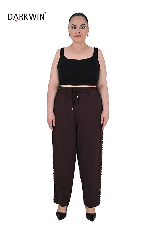 2605 DARKWIN BLUZ-PANTOLON KAHVE - DARKWIN (1)