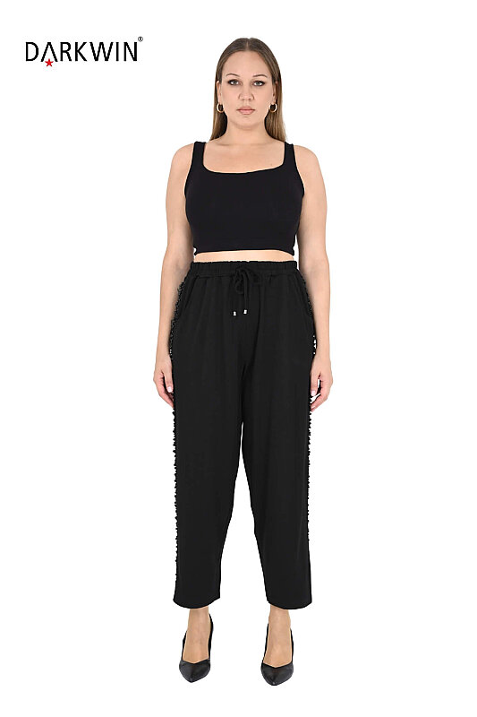2605 DARKWIN BLUZ-PANTOLON SIYAH - 4