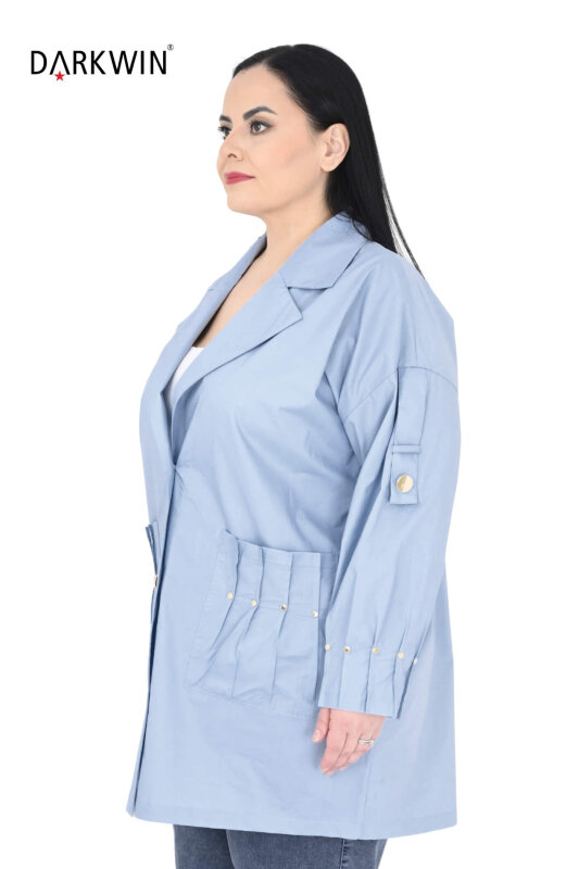 2606-3 M.LONGA CEKET MAVI - MAYA LONGA (1)