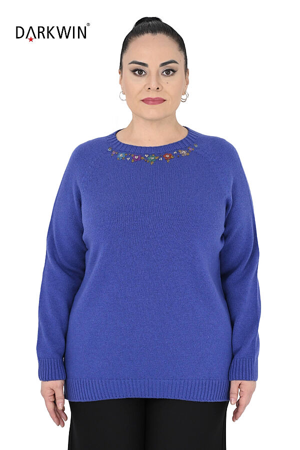 26268 DESEN KAZAK MAVI - 1