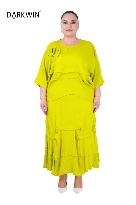2654-K LA VELINA TAKIM NEON YESIL