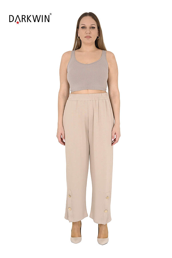 2704-2 M.LONGA GÖMLEK-PANTOLON BEJ - 2