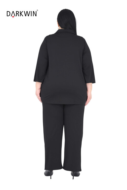 2704 M.LONGA GÖMLEK-PANTOLON SIYAH - 3