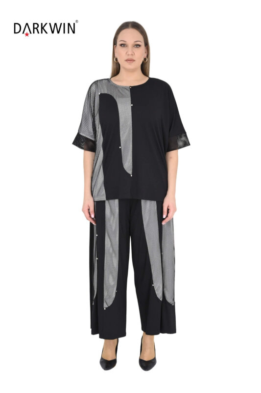 2706 M.LONGA BLUZ-PANTOLON SIYAH - MAYA LONGA