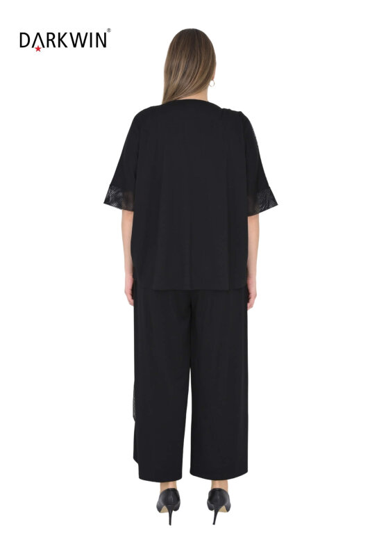 2706 M.LONGA BLUZ-PANTOLON SIYAH - 3