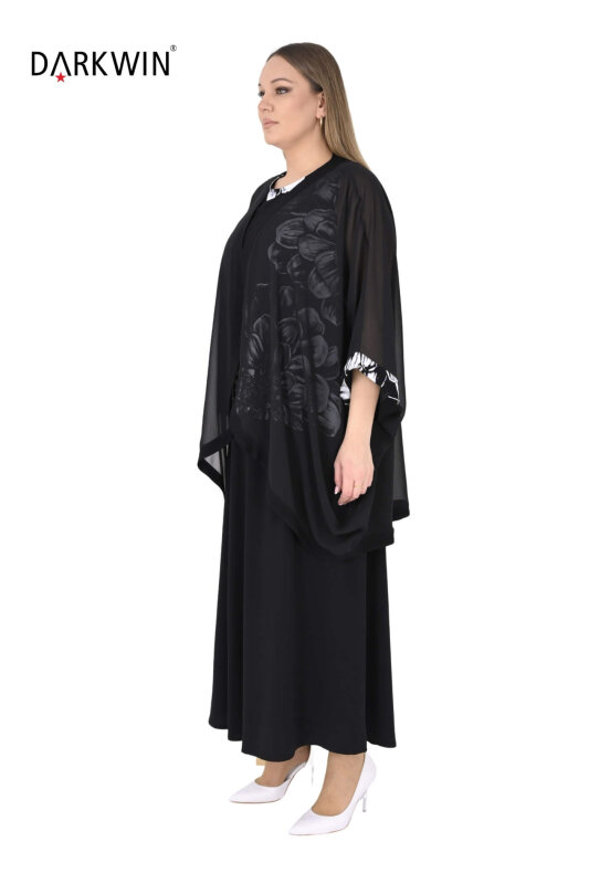 2707 M.LONGA BLUZ-PANTOLON SIYAH - MAYA LONGA (1)