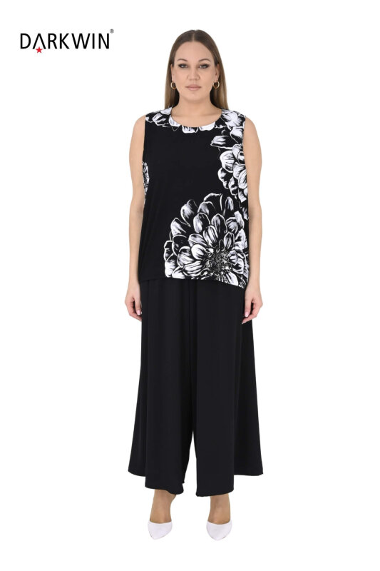 2707 M.LONGA BLUZ-PANTOLON SIYAH - 5