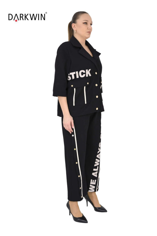 2708 M.LONGA CEKET-PANTOLON SIYAH - 3