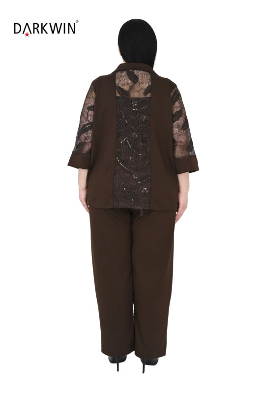 2711-7 M.LONGA CEKET-PANTOLON KAHVE - 3