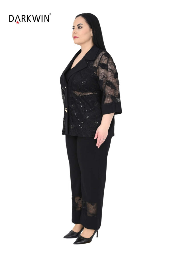 2711 M.LONGA CEKET-PANTOLON SIYAH - 2