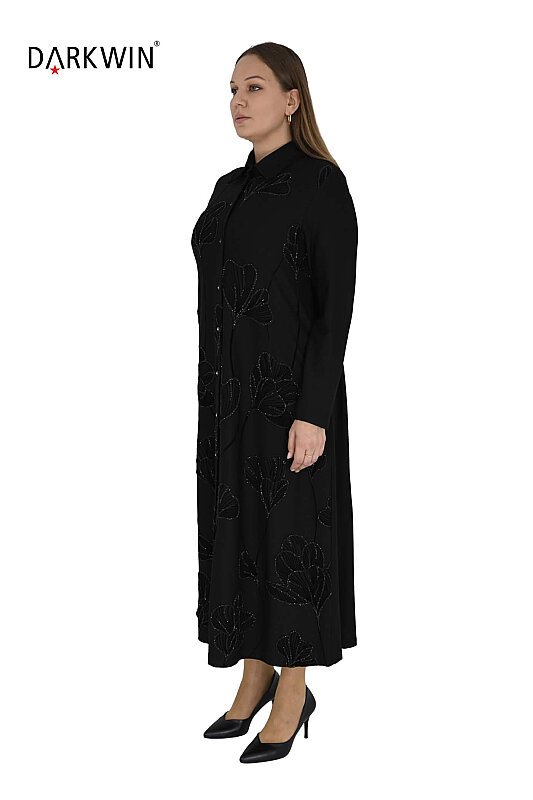 2773 DARKWIN ELBİSE SIYAH - DARKWIN (1)