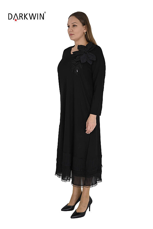 2777 DARKWIN ELBİSE SIYAH - DARKWIN (1)